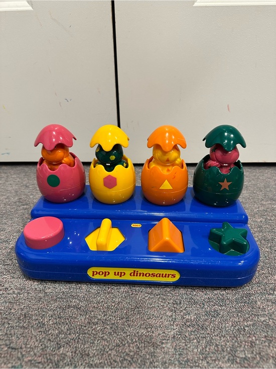 Tolo Other - Pop-Up DINOSAURS by Tolo Toys - Award Winning Vibrant Colors Fine Motor Skills